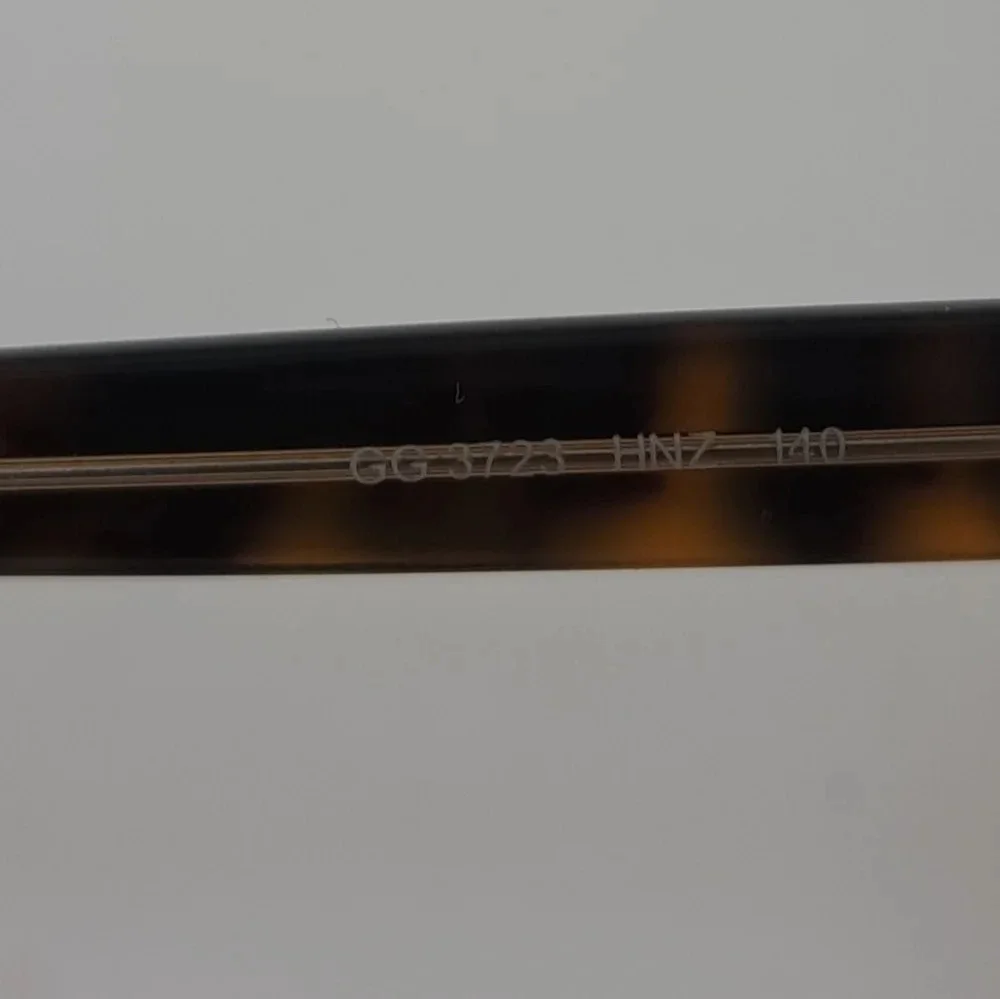 Gucci Women's Eyeglasses Frames Glasses Havana Square GG 3723 HNZ 52-14-140